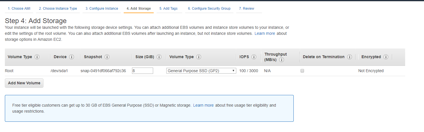 VitalPBX Amazon AWS Add Storage