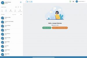 VitXi Initial Screen