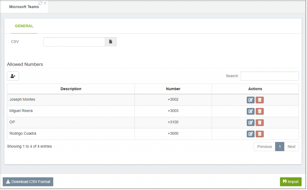 VitalPBX-Microsft-Teams User Licenses