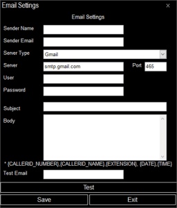 vitalpbx-communicator-email-settings