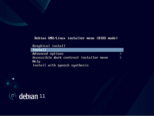 install debian 11