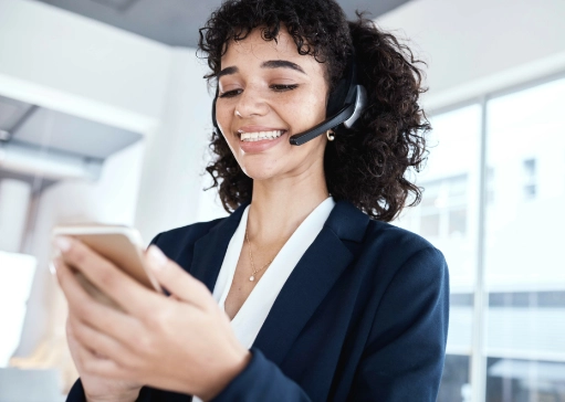 Voicemail transcription interface