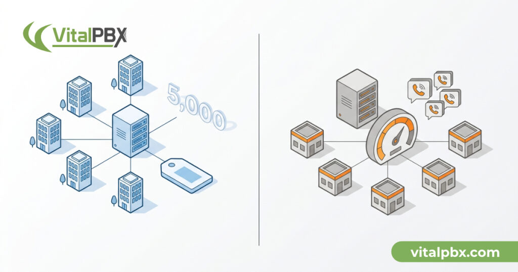 vitalpbx vs 3cx multi tenant