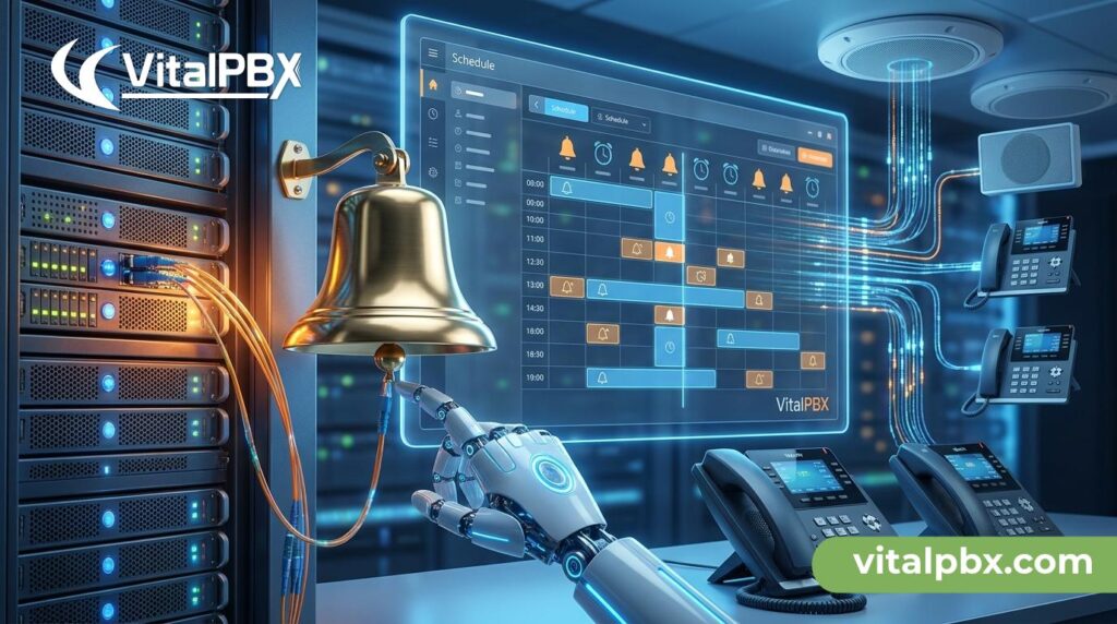 Automate Bell Schedules With VoIP Scheduled Paging in VitalPBX