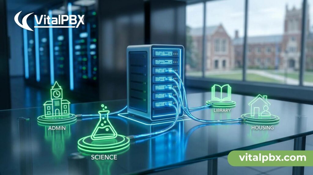 Multi Tenant PBX for Universities One System Many Units